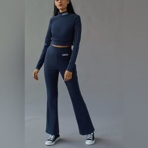 Adidas Ribbed Flare Retro Sweatpants M